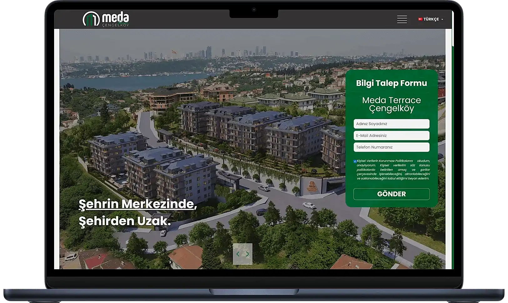 Meda Çengelköy Kurumsal web sitesi