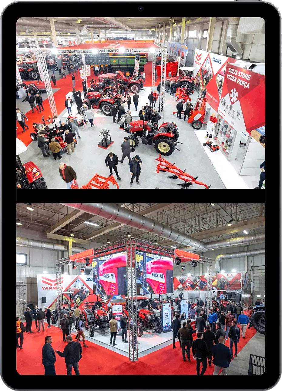 Yanmar fuar tasarımı ve prodüksiyon hizmeti