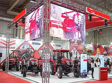 Yanmar Fuar tasarımı ve prodüksiyon hizmeti